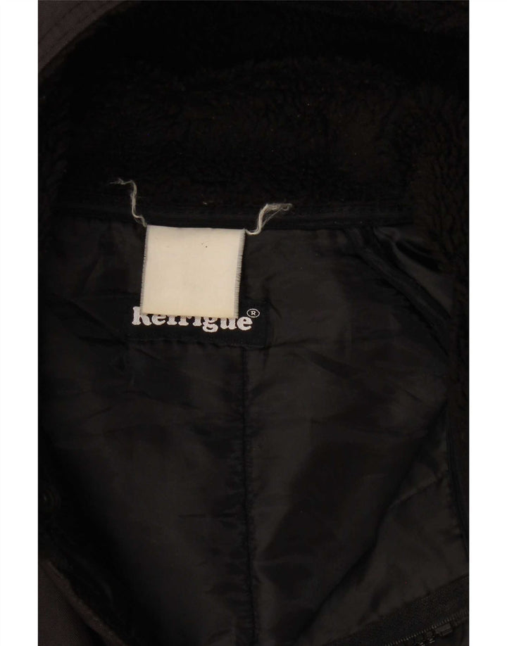 Casaco acolchoado com capuz masculino Refrigue UK 38 médio preto