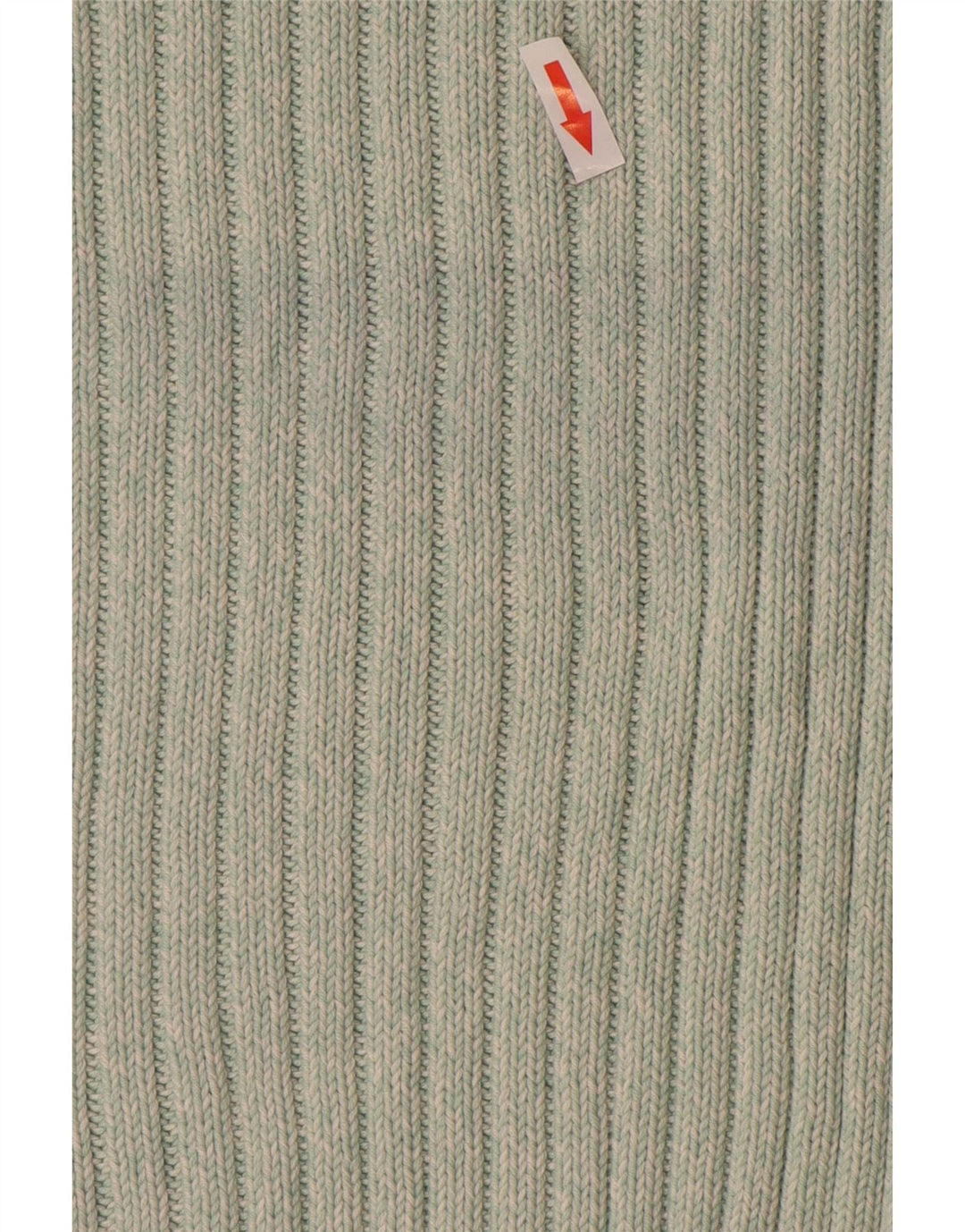 Suéter feminino MARKS & SPENCER com gola redonda UK 20 2XL algodão verde