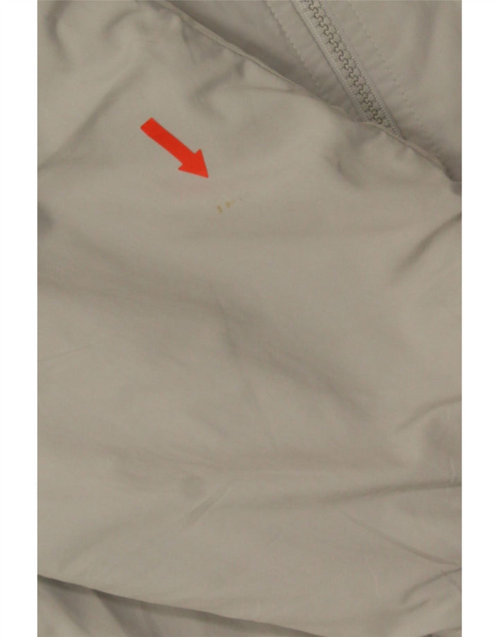 Adidas Mens Tracksuit Top Jacket UK 42/44 Grande Cinza Poliéster