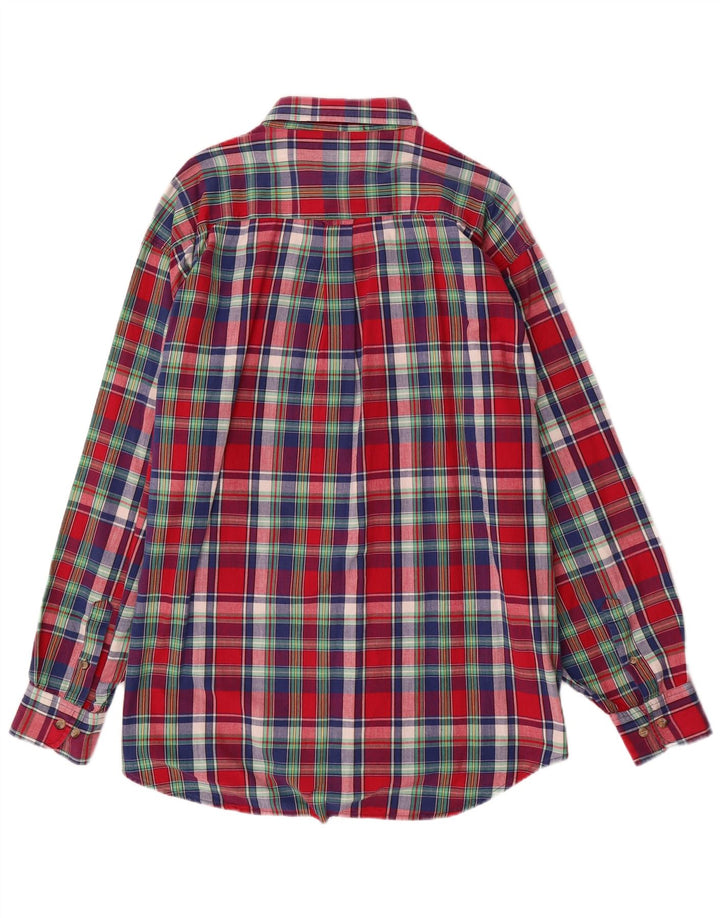 Camisa masculina Ivy Oxford 2XL algodão xadrez multicolorido
