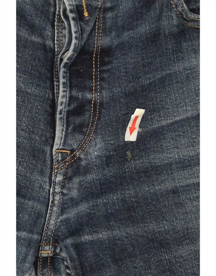 Replay Masculino Grover Straight Jeans W34 L31 Azul