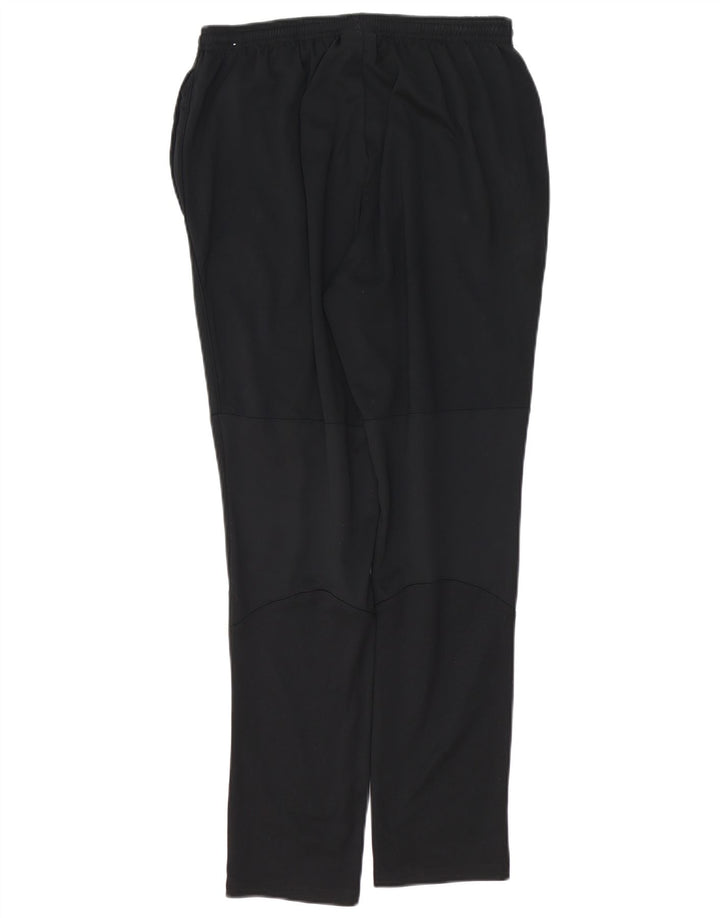 Calça de treino feminina NIKE Dri Fit UK 12 poliéster preto médio