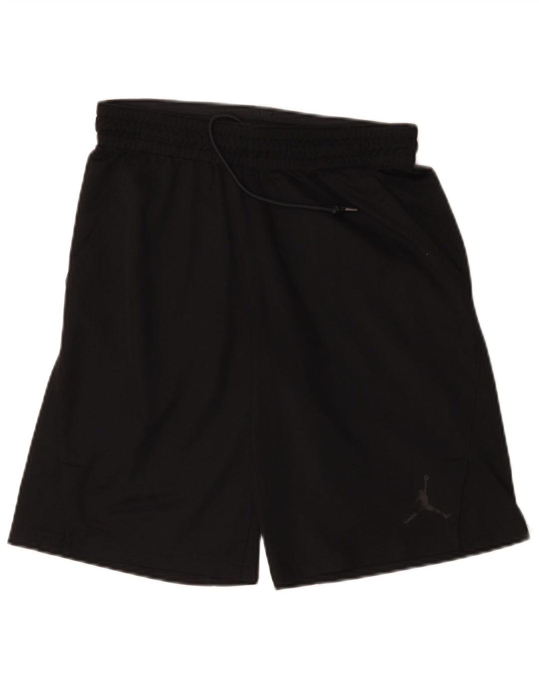 Jordan Mens Dri Fit Graphic Sport Shorts Médio Preto Poliéster