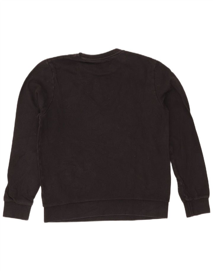 Jack & Jones moletom gráfico masculino jumper médio algodão preto