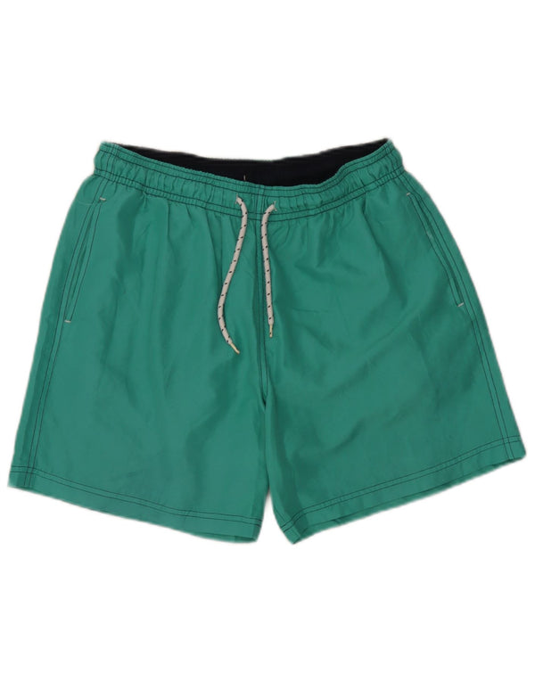 Shorts de natação masculino Marks & Spencer Blue Harbor poliéster verde médio