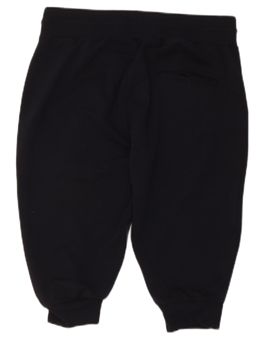 Zara Bermuda esportiva feminina grande poliéster azul marinho