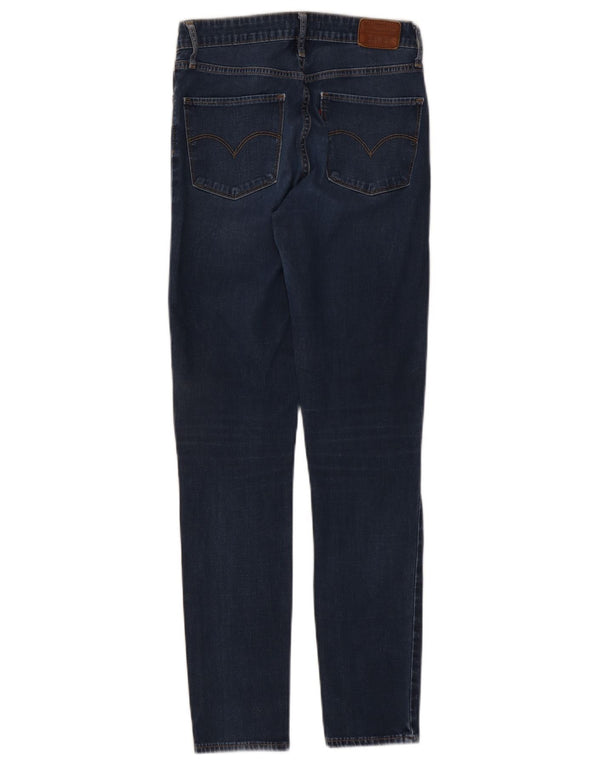 Calça jeans feminina Levi's 721 High Rise Skinny W28 L30 azul marinho algodão