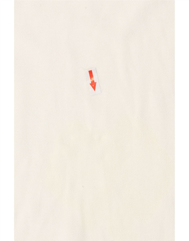 Camisa polo masculina Timberland Slim Fit 3XL algodão branco