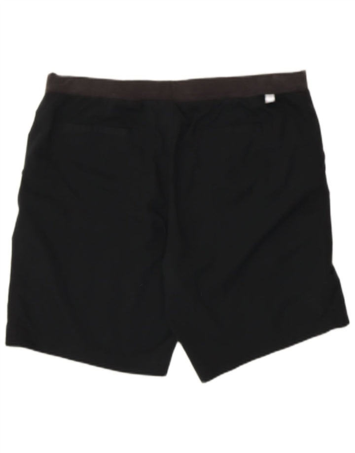 LEE Womens Riders Chino Shorts US 16 2XL W38 Poliéster Preto