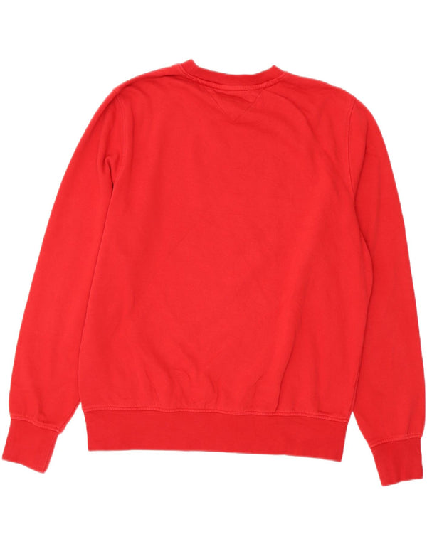 TOMMY HILFIGER moletom masculino Jumper XL algodão vermelho