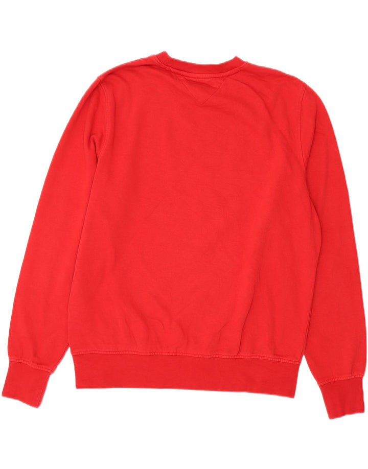 TOMMY HILFIGER moletom masculino Jumper XL algodão vermelho