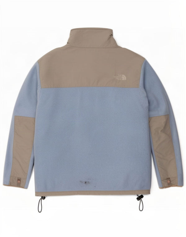 Jaqueta de lã oversized feminina The North Face Reino Unido 10 pequeno bloco colorido azul