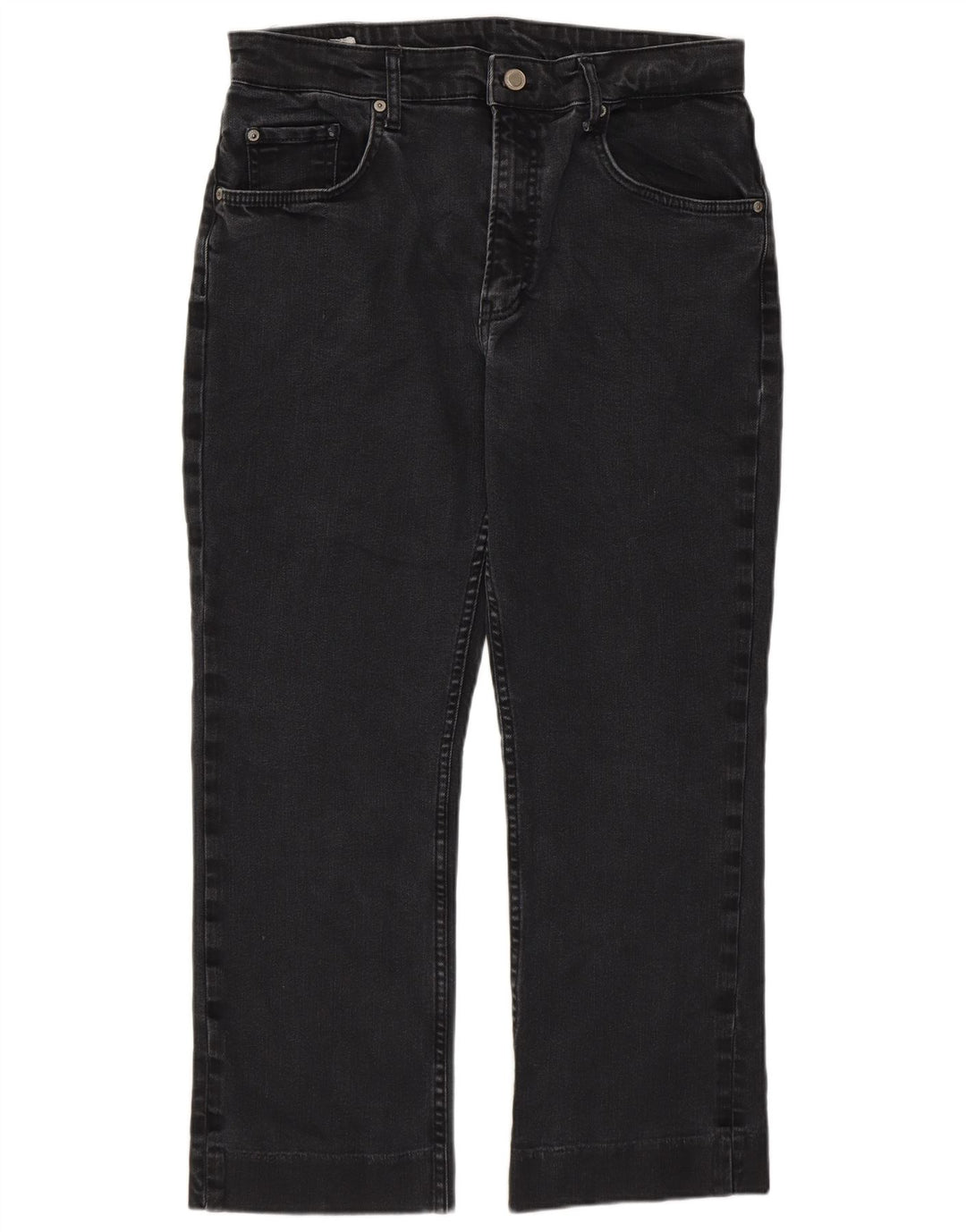 Calça jeans feminina Zara EU 44 XL W34 L25 cinza