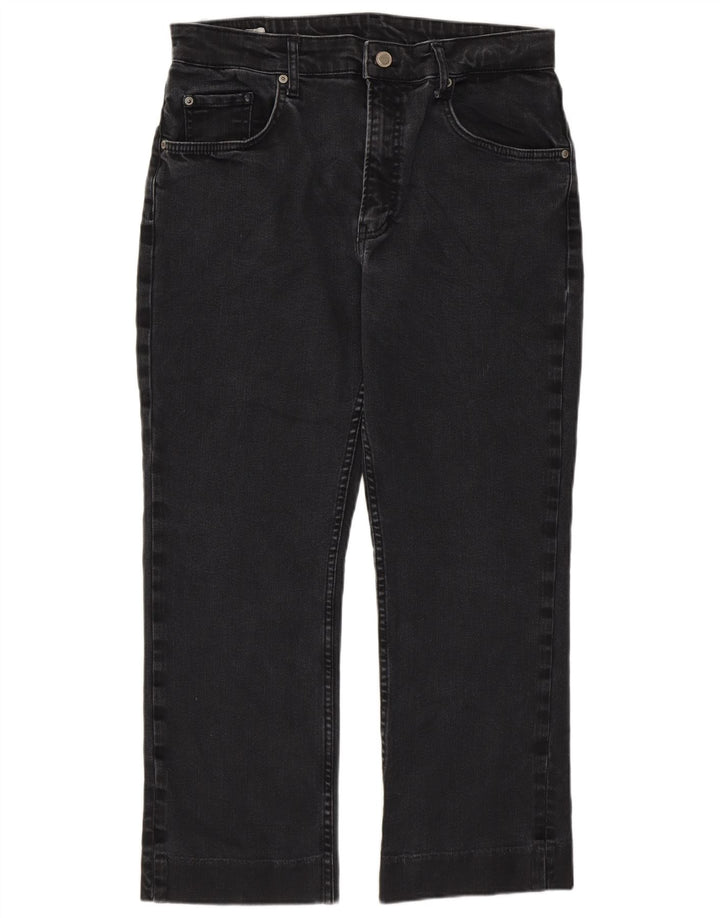 Calça jeans feminina Zara EU 44 XL W34 L25 cinza