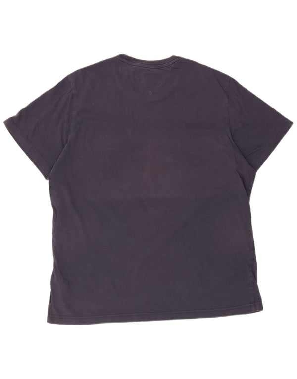 Camiseta masculina Tommy Hilfiger Top XL algodão azul marinho