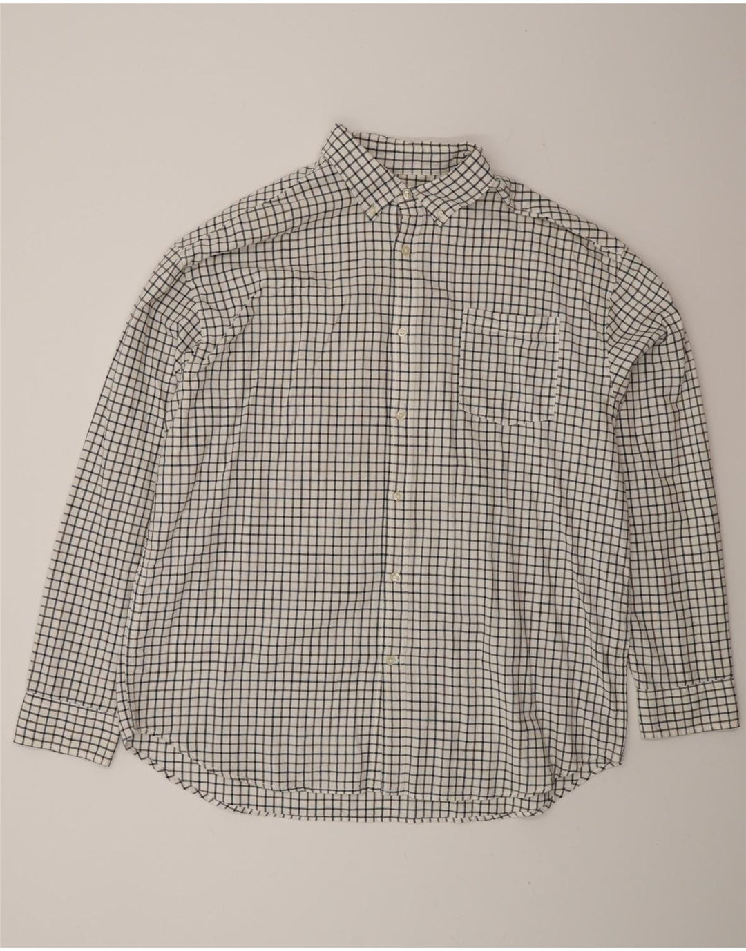 Camisa masculina Jack & Jones 2XL algodão guingão branco