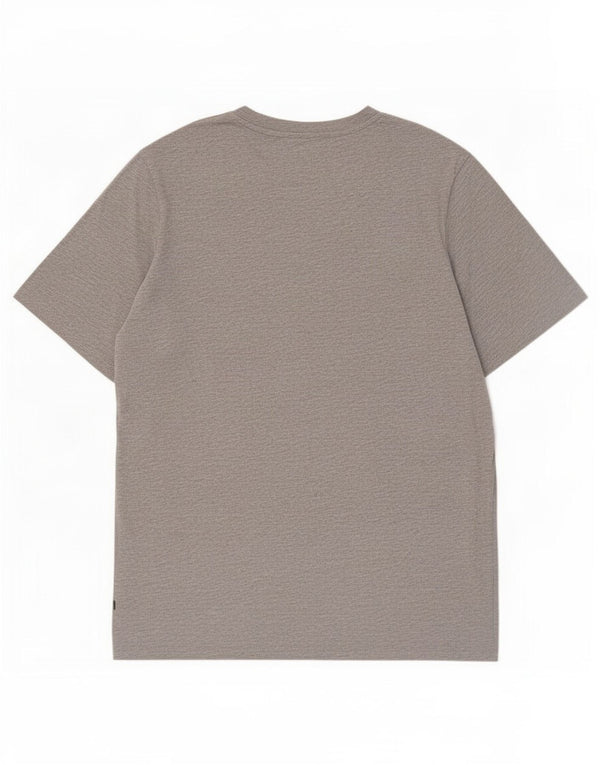 Camiseta masculina Jack & Jones grande algodão cinza