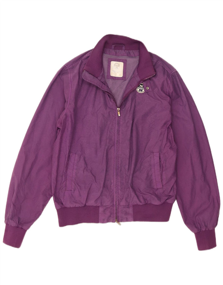 Jaqueta bomber feminina North Sails UK 16 grande roxo nylon