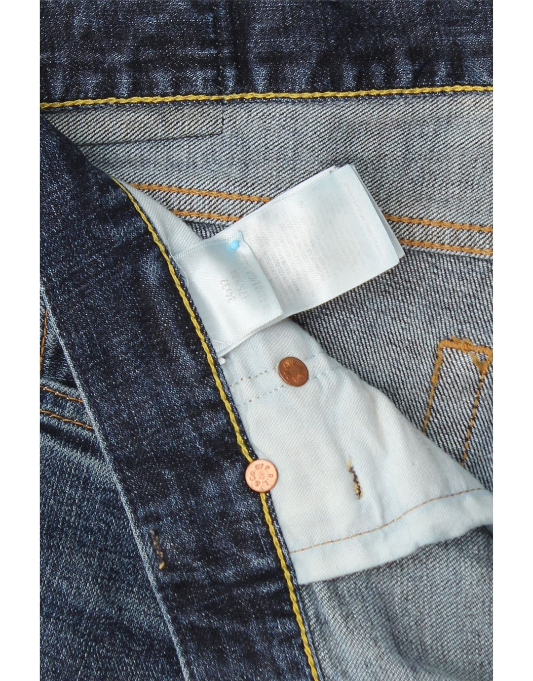 POLO RALPH LAUREN Jeans Slim Masculino W34 L32 Azul Algodão