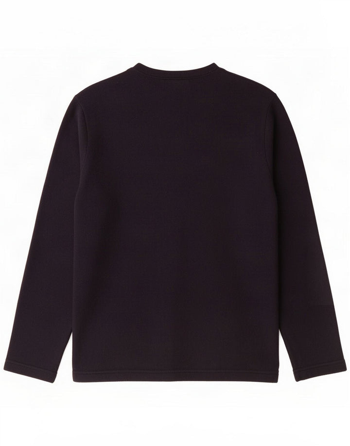 Marks & Spencer Mens Regular Fit Fleece Jumper Médio Poliéster Azul Marinho