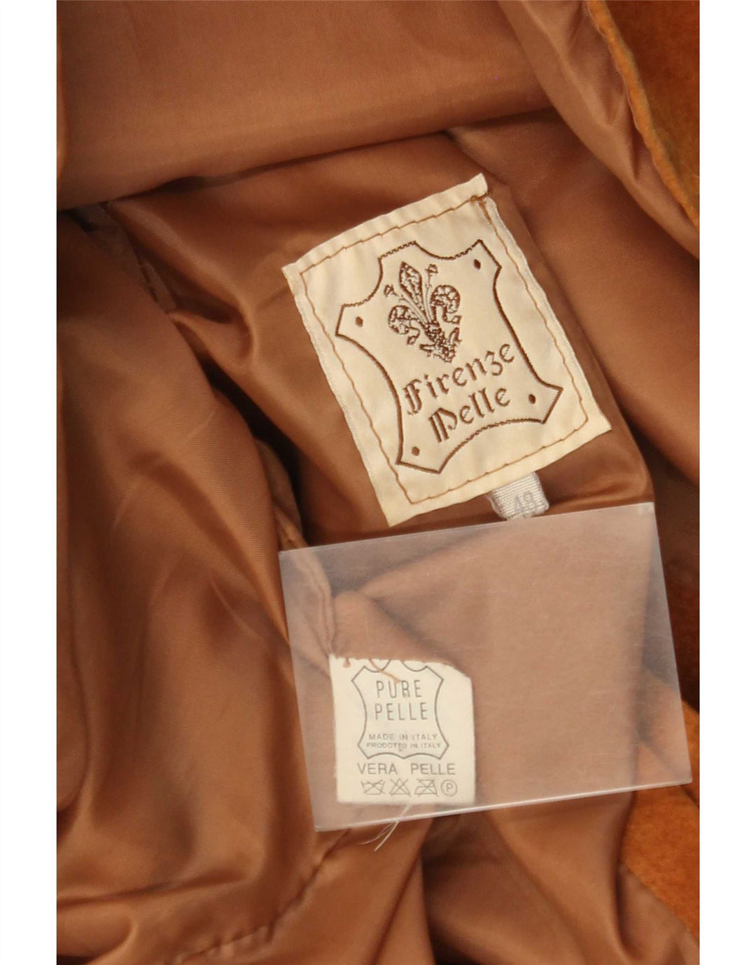 Jaqueta feminina vintage de camurça IT 48 XL couro bege