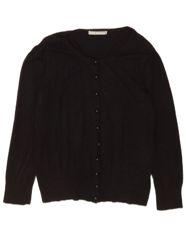 Suéter cardigã feminino Marks & Spencer Reino Unido 12 médio preto