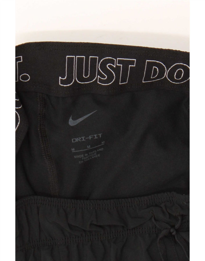 Shorts esportivos femininos Nike UK 14 poliéster preto médio