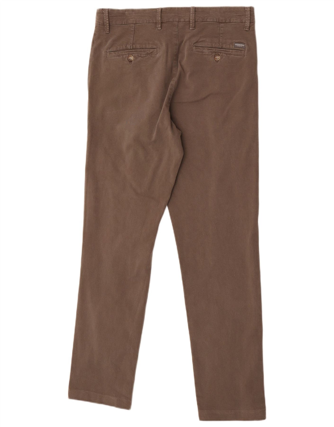 Calça Carrera Mens Slim Chino IT 48 Médio W33 L31 Algodão Cinza