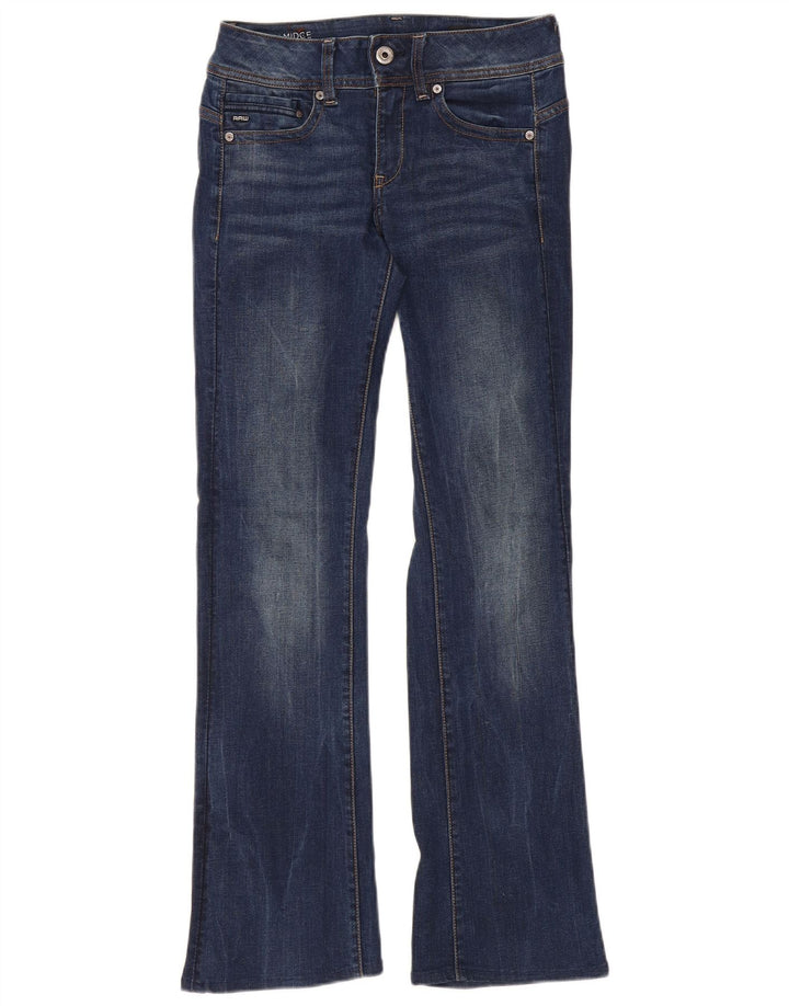 Calça jeans feminina Midge Bootcut G-Star W28 L32 algodão azul