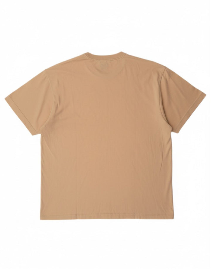 Camiseta masculina CALVIN KLEIN Top XL algodão bege