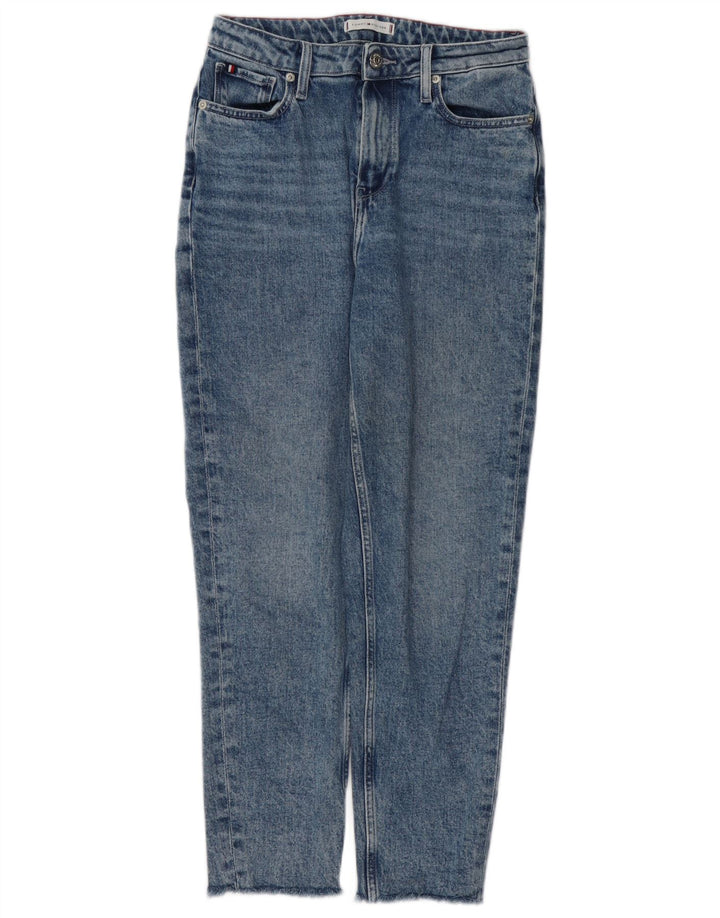 Jeans feminino TOMMY HILFIGER Gramercy Tapered W27 L28 algodão azul