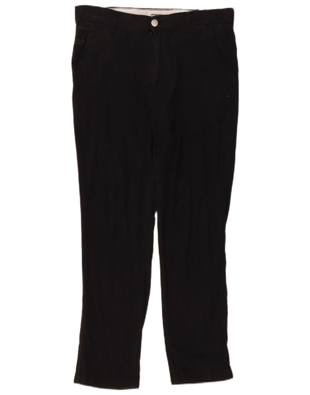 Calça Chino Masculina Slim Jack & Jones W30 L27 Poliéster Preto