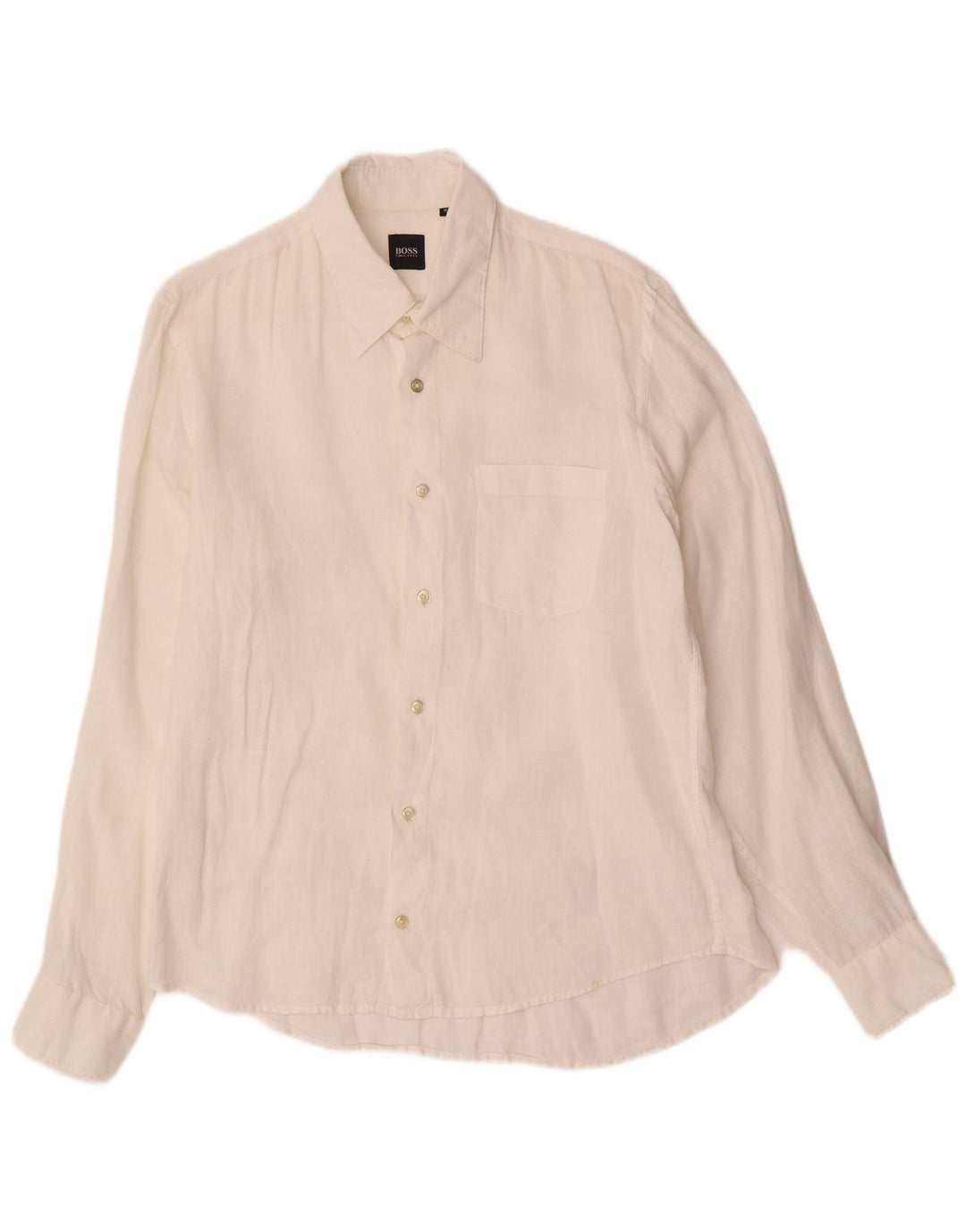 Camisa masculina Hugo Boss branca média