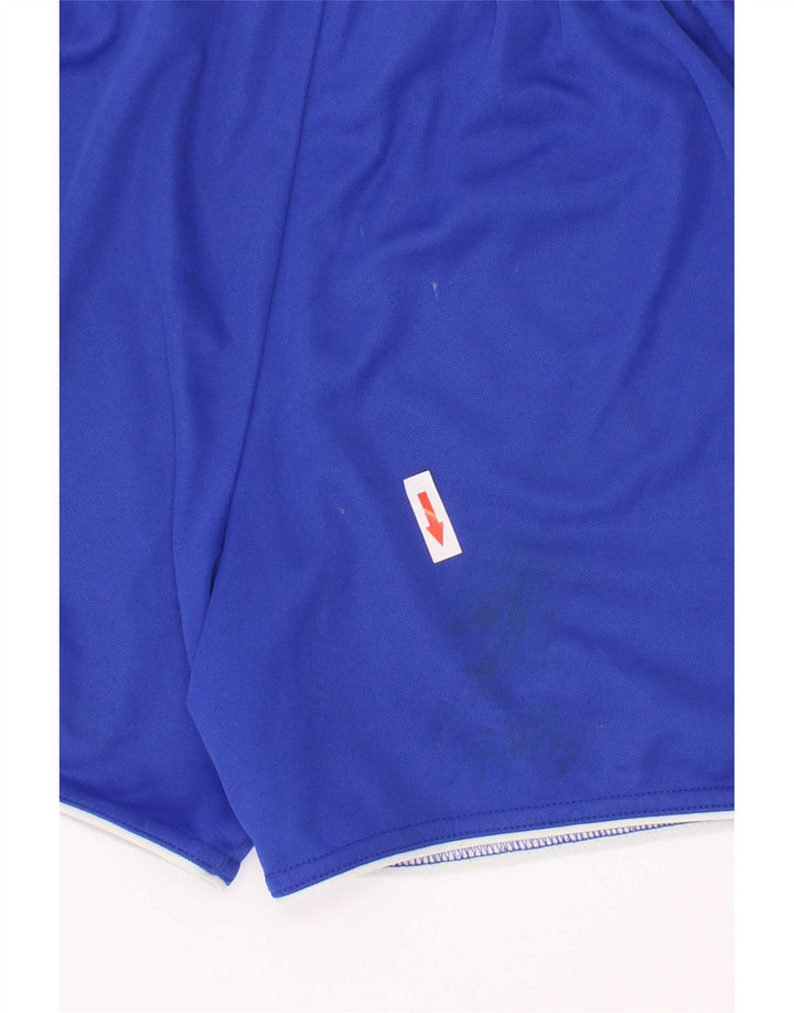 Shorts esportivos Adidas Boys Climalite 9-10 anos azul poliéster