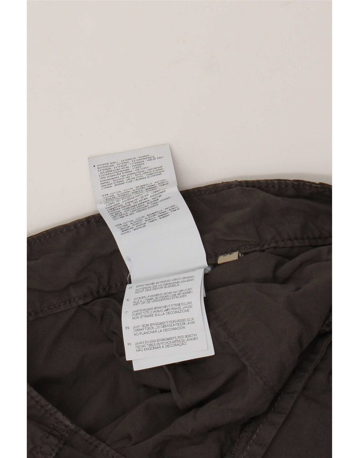 Shorts cargo masculino Napapijri W32 grande algodão cinza