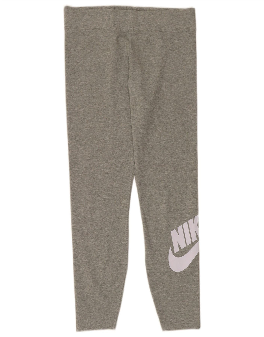 Leggings Nike Femininas Graphic UK 14 Grande Algodão Cinza