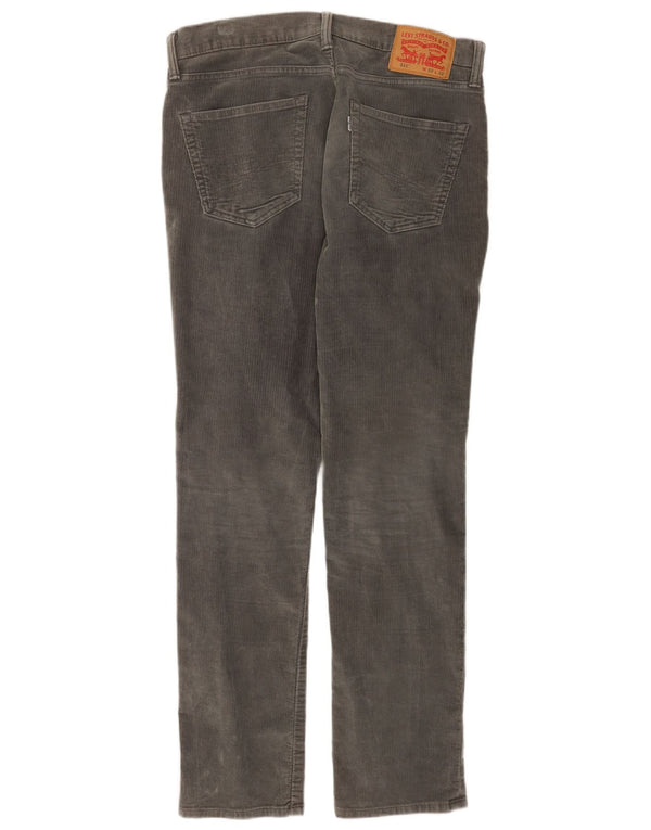 Calça Levi's Masculina 511 Slim Corduroy W32 L32 Cinza