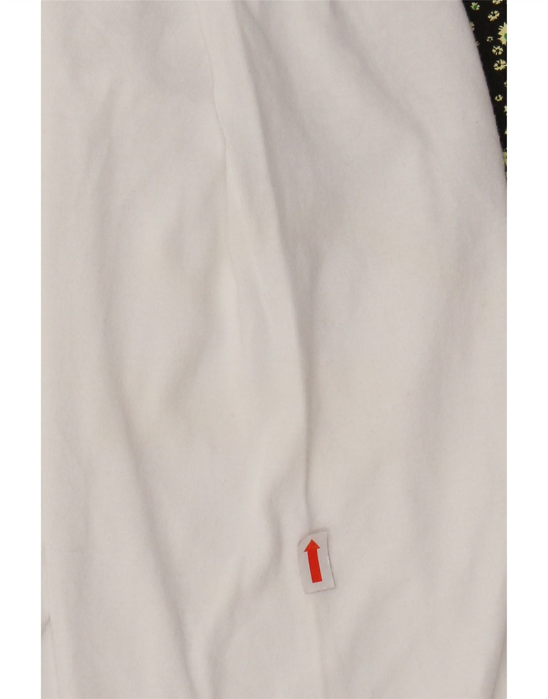 LEVI'S Camiseta masculina relaxada gráfica manga comprida algodão branco médio