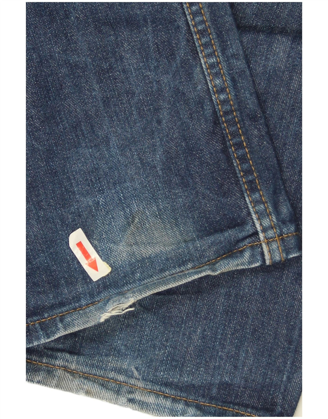 Lee Mens Zed Straight Jeans W34 L34 Azul Algodão