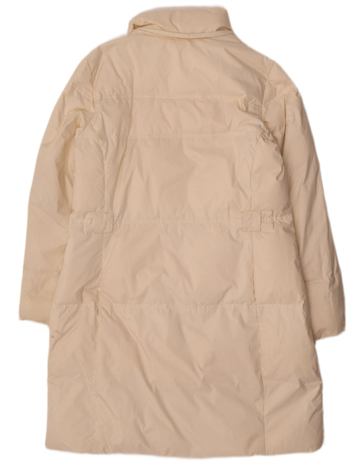 Casaco acolchoado feminino Tommy Hilfiger UK 18 XL branco poliéster