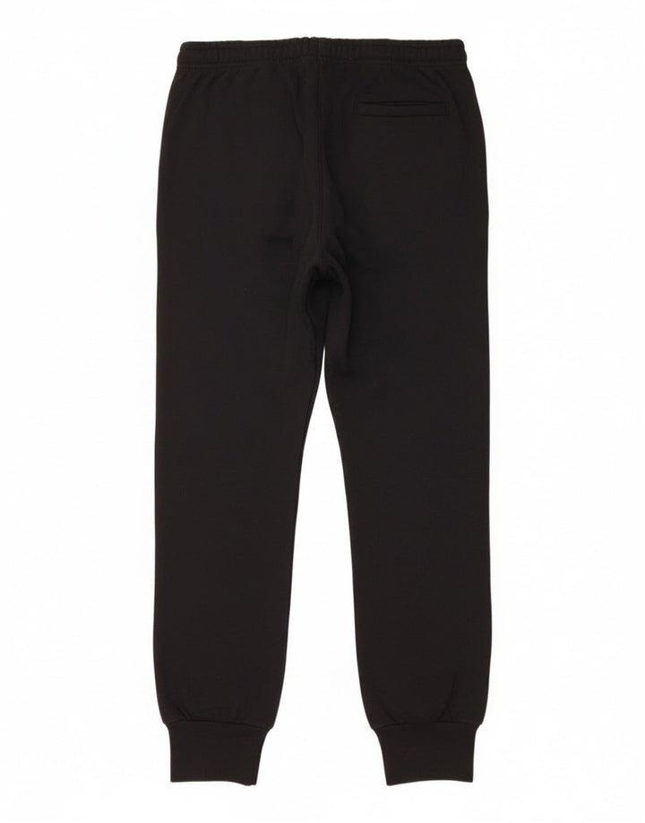 Calça de treino feminina Kappa Joggers grande algodão preto