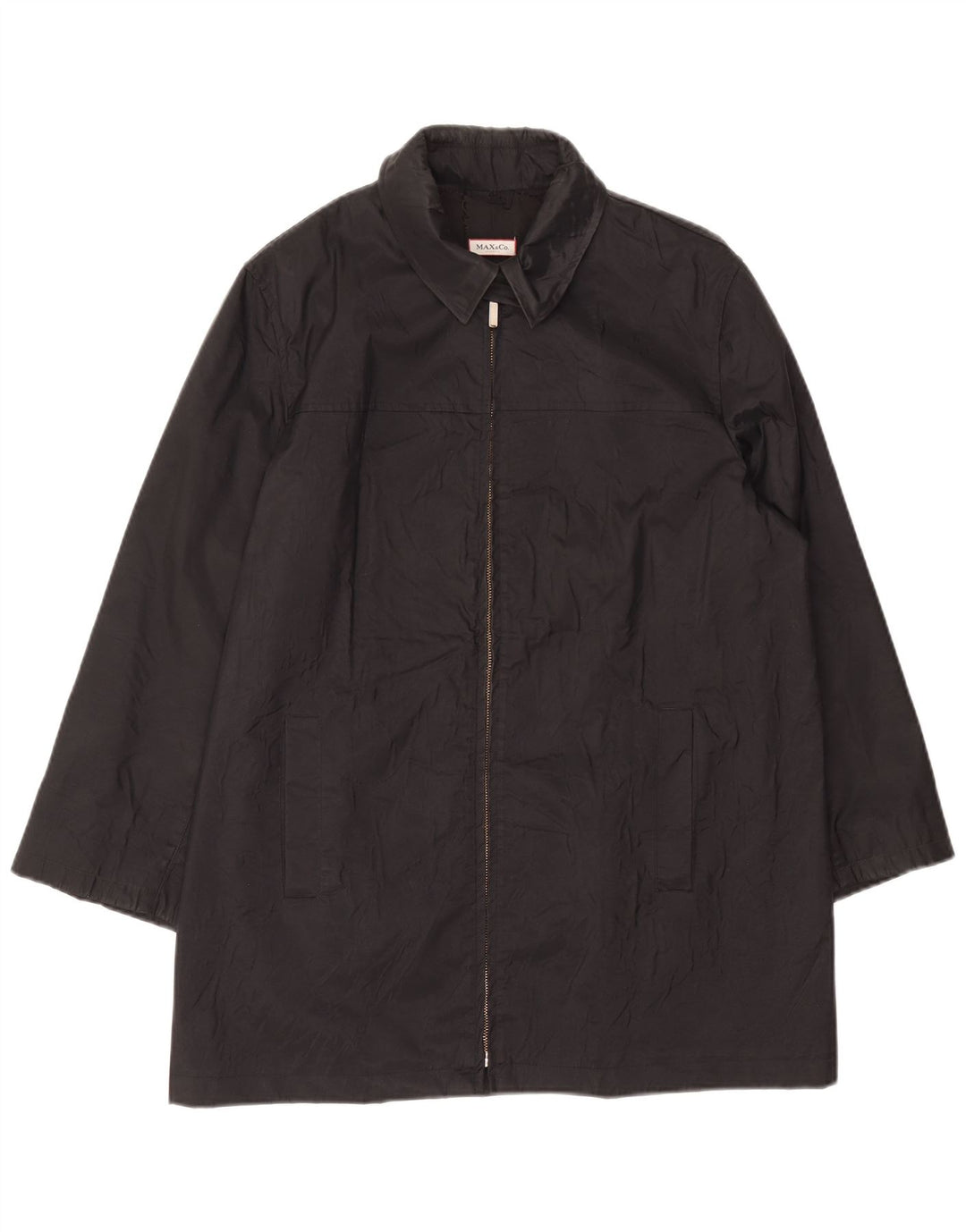 Sobretudo feminino Max & Co. UK 12 médio preto
