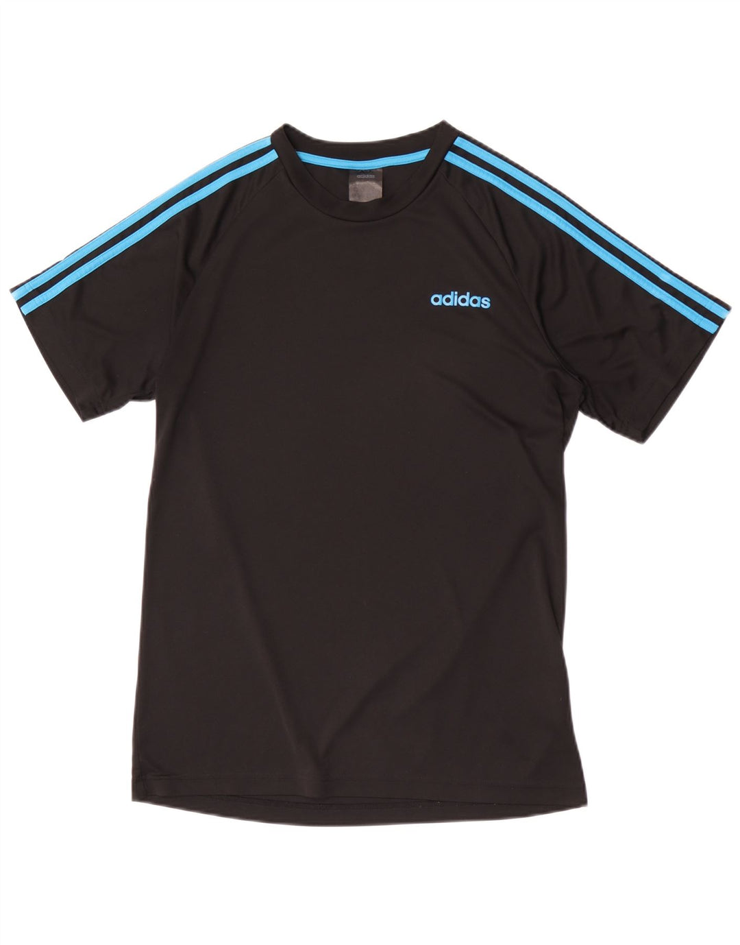 Camiseta Adidas Masculina Climalite Top Médio Poliéster Preto