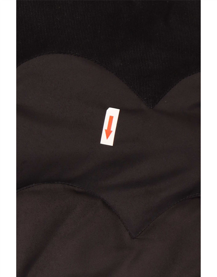 Jaqueta bomber acolchoada feminina Levi's UK 16 grande poliéster preto