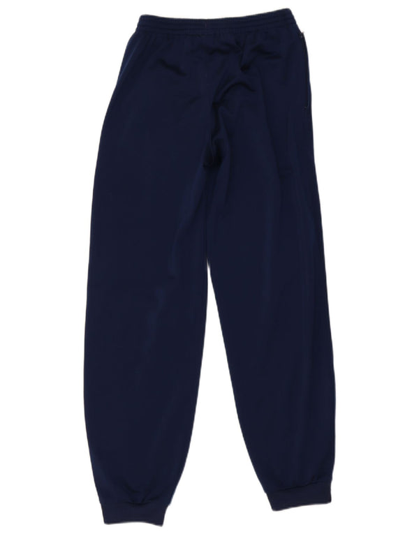 Calças de treino Adidas meninas joggers 11-12 anos azul marinho poliéster