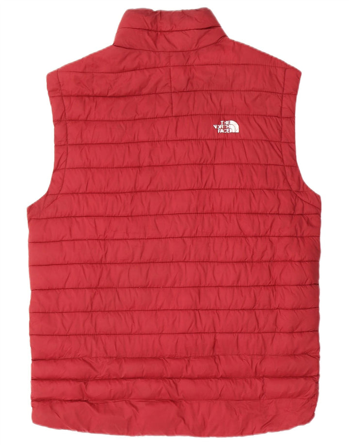 Colete acolchoado masculino The North Face UK 38 poliéster marrom médio