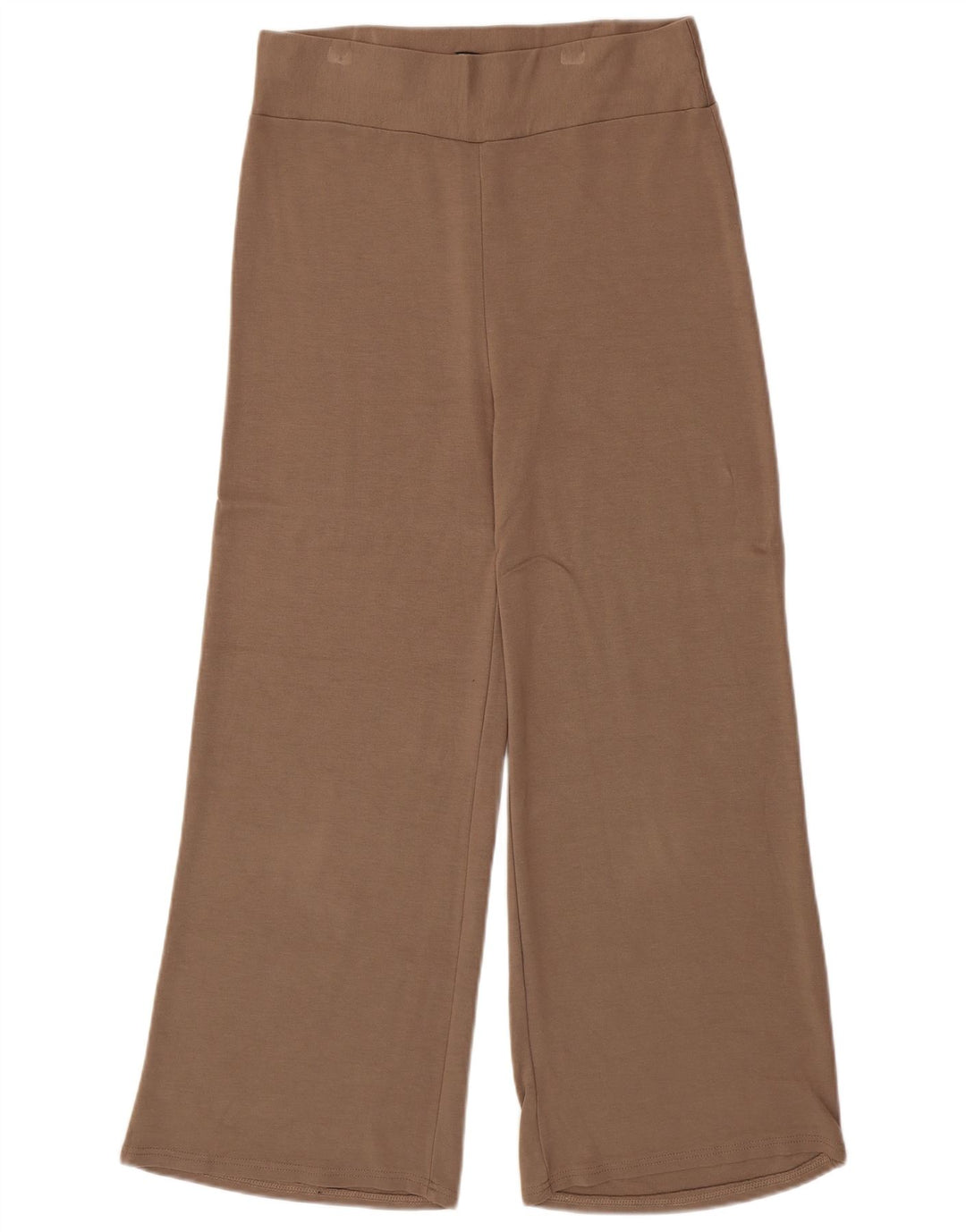 Calça casual feminina ZARA com perna larga XL W32 L28 marrom