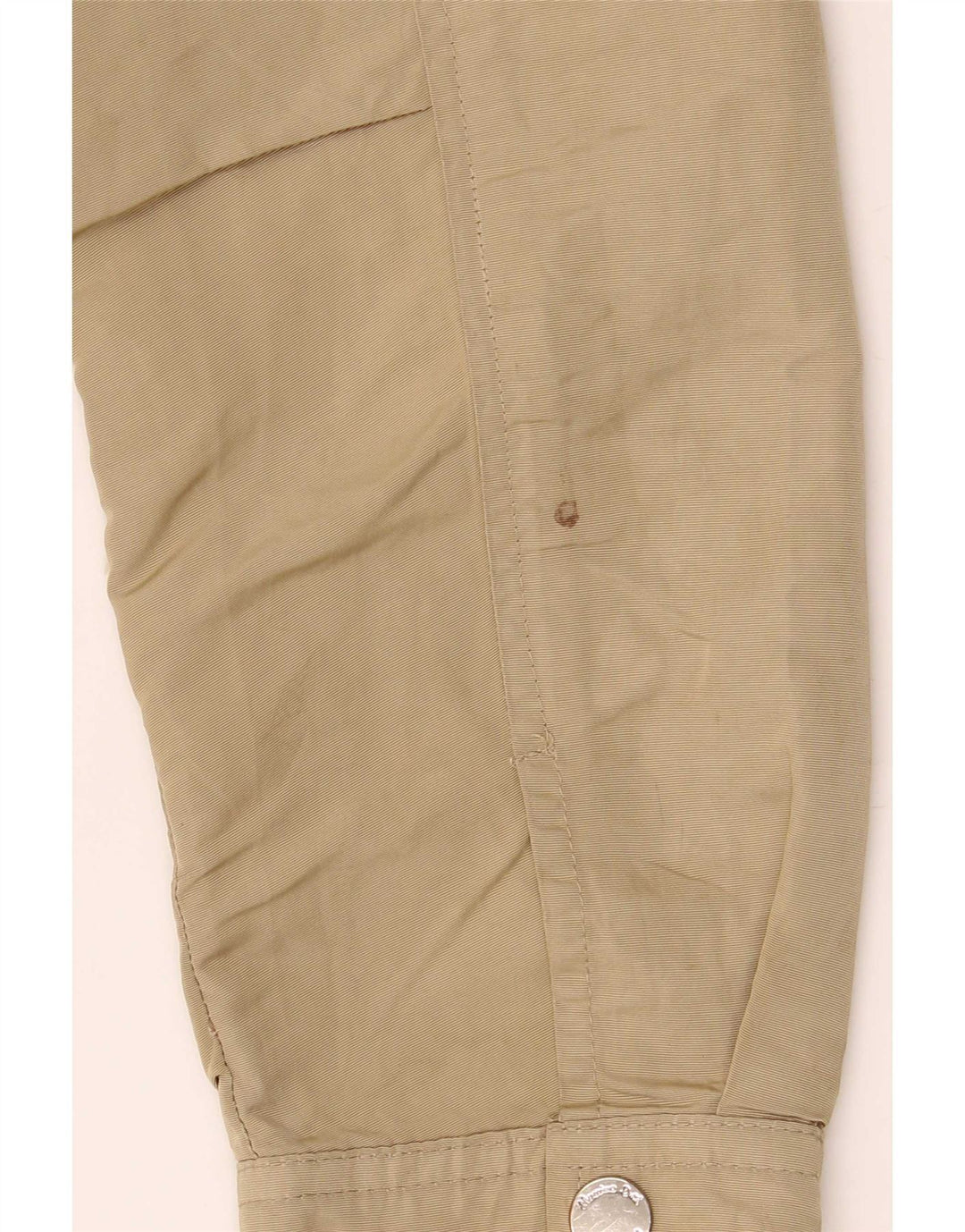 Jaqueta Parka feminina com capuz grande Massimo Dutti Reino Unido 6 XS Caqui