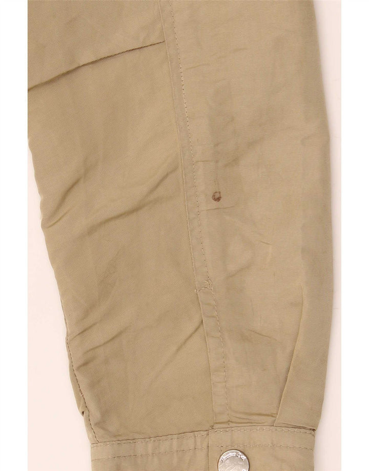 Jaqueta Parka feminina com capuz grande Massimo Dutti Reino Unido 6 XS Caqui