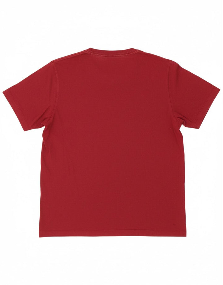 Camiseta masculina NIKE grande algodão Borgonha